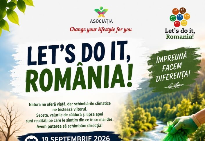 Vrâncenii sunt invitați să participe la Ziua de Curățenie Națională, pe 19 septembrie