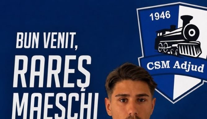 Fotbal: achiziție importantă a CSM Adjud 1946 pentru sezonul următor