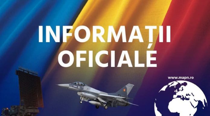 Ministerul Apărării Naționale: Ținte aeriene la frontiera fluvială cu Ucraina