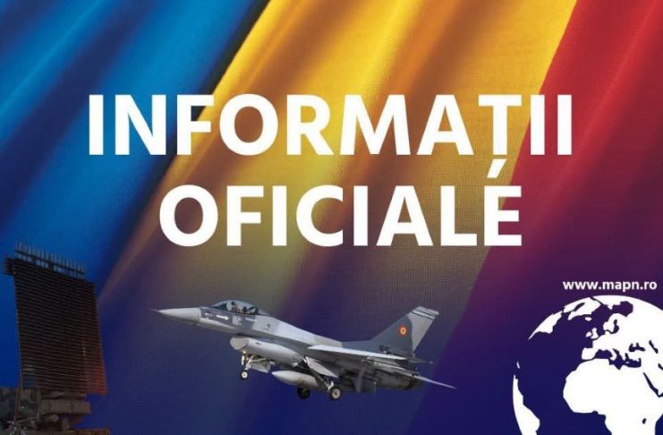 Ministerul Apărării Naționale: Ținte aeriene la frontiera fluvială cu Ucraina