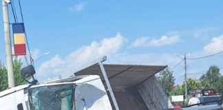 Un tânăr rănit grav în accidentul de la Golești