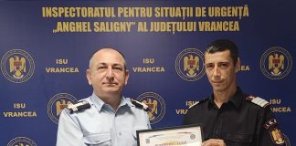 Pompierul lunii iunie este plutonier adjutant șef Măzăreanu Mircea
