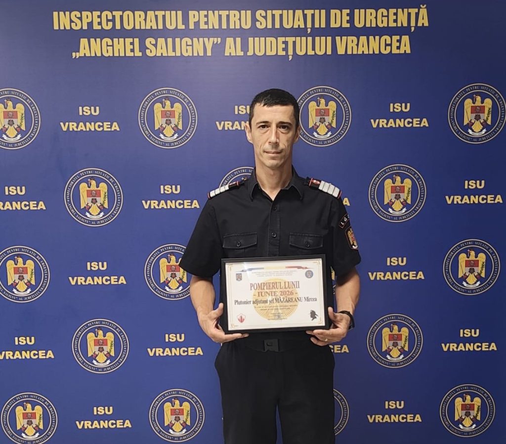 Pompierul lunii iunie este plutonier adjutant șef Măzăreanu Mircea 4 mazareanu mircea 2