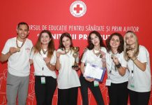 FOTO Echipajul Liceului Slavici din Panciu, campion național la concursul ”Sanitarii pricepuți” panciu sanitarii priceputi