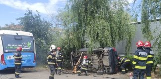 FOTO Exercițiu cu forțe și mijloace în teren pentru gestionarea unei situații de urgență complexe