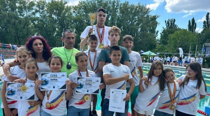 Rezultate foarte bune pentru micii înotători focșăneni la o competiție națională