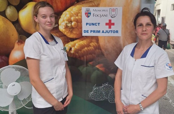 Trei puncte de prim ajutor în Focșani, pe timp de caniculă și disconfort termic