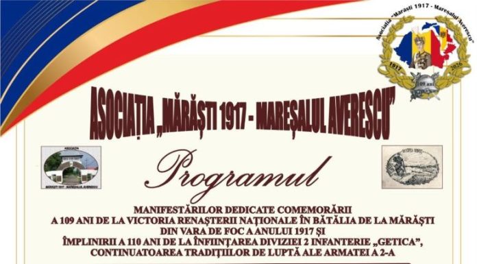 Acțiuni de comemorare a eroilor, săptămâna viitoare, la mausoleele din Mărăști și Soveja