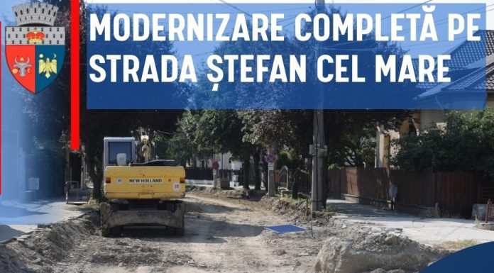 Lucrările de pe strada Ștefan cel Mare din Focșani vor dura mai mult timp / Explicațiile Primăriei