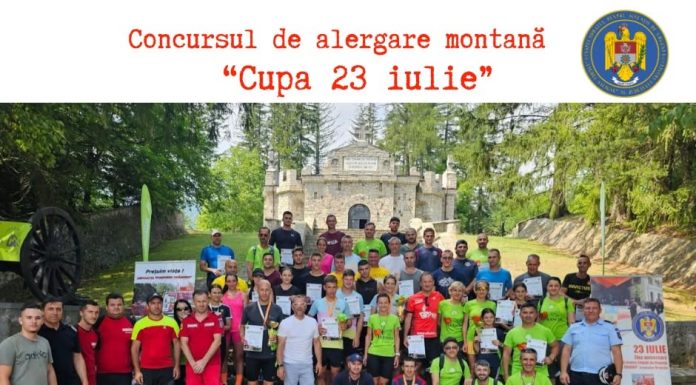Concursul de alergare montană „Cupa 23 Iulie”-Soveja / Ziua ISU Vrancea