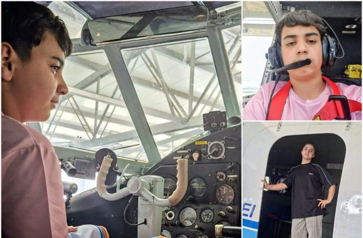 De la înălțimea muntelui, la înălțimea unui vis / Tinerii de la Modulele Familiale Odobești, pe munte și în avion