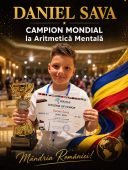 Focșăneanul Daniel Sava, campion mondial la Aritmetică Mentală și campion național al României la șah 1 trofeu daniel sava 2
