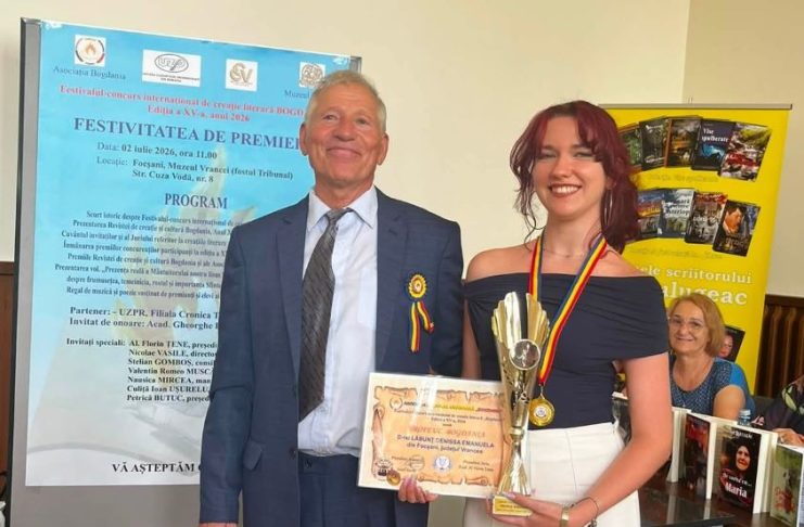 FOTO Denissa Lăbunț a obținut un nou premiu: Trofeul ”Bogdania” 2026