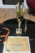 FOTO Denissa Lăbunț a obținut un nou premiu: Trofeul ”Bogdania” 2026 2 trofeu denissa 2