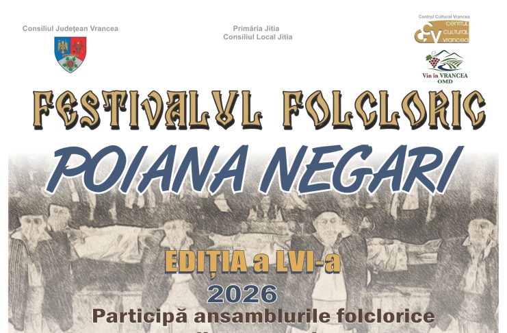Festivalul Folcloric „Poiana Negari” are loc duminică, la Jitia