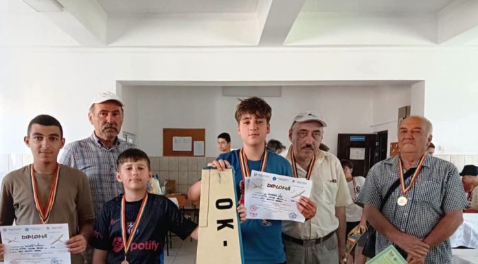 Titluri de campion național și alte medalii pentru elevii Clasei de Aeromodelism a Centrului Cultural Vrancea