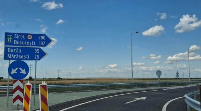 Centura de nord a Focșaniului ar putea fi deschisă la sfârșitul lunii august centura nord Focșani