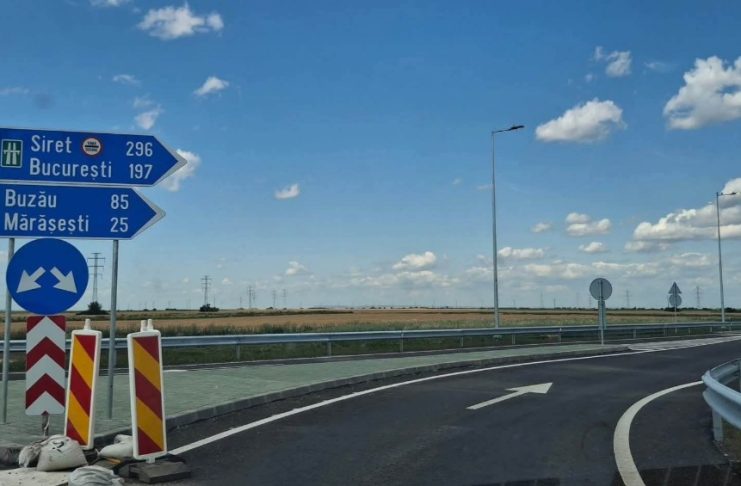 Centura de nord a Focșaniului ar putea fi deschisă la sfârșitul lunii august centura nord Focșani