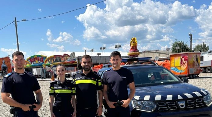 Jandarmii vrânceni, misiune de ordine și siguranță publică la Bâlciul din Adjud