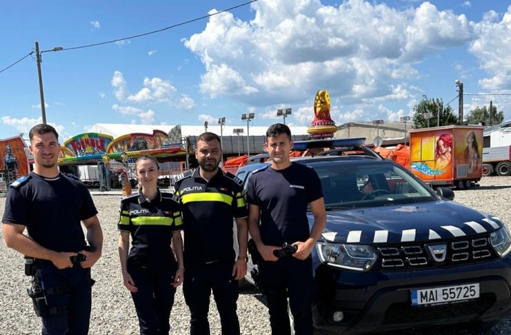 Jandarmii vrânceni, misiune de ordine și siguranță publică la Bâlciul din Adjud