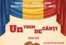 Poster Un tren de carti 2026 Vrancea