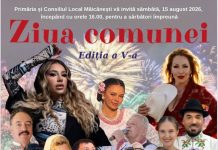 Ziua Comunei Măicănești, de Sfânta Maria Mare afis maicanesti