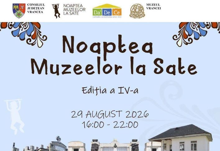 Noaptea Muzeelor la sate, sâmbăta viitoare