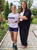 FOTO Echipa de atletism din Nănești, premiată de autoritățile locale / Alergarea, o pasiune pentru mai mulți elevi din Nănești 2 ana nanesti atletism