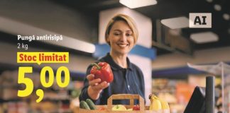 Lidl România introduce ”Punga antirisipă” și oferă o nouă șansă fructelor și legumelor cu mici imperfecțiuni cosmetice