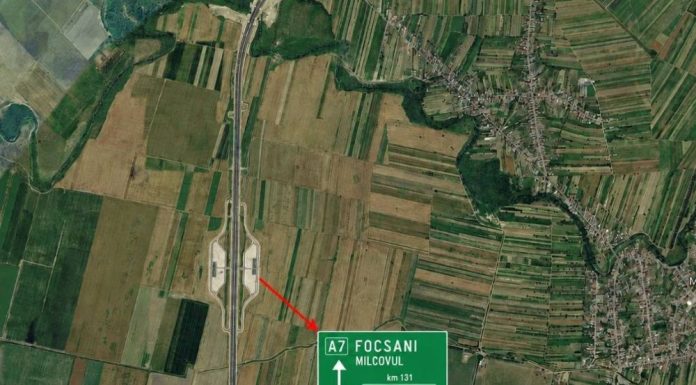 Spațiile pentru benzinăriile de pe A7, zona Milcovul, concesionate