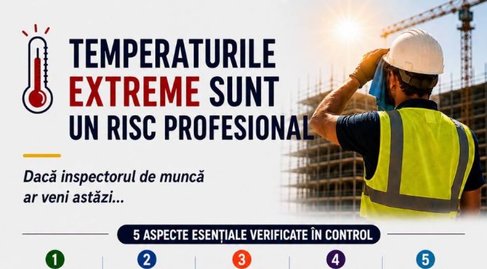 Atenționare din partea ITM: angajatorii sunt obligați să ia măsuri de protejare a angajaților pe timp de caniculă