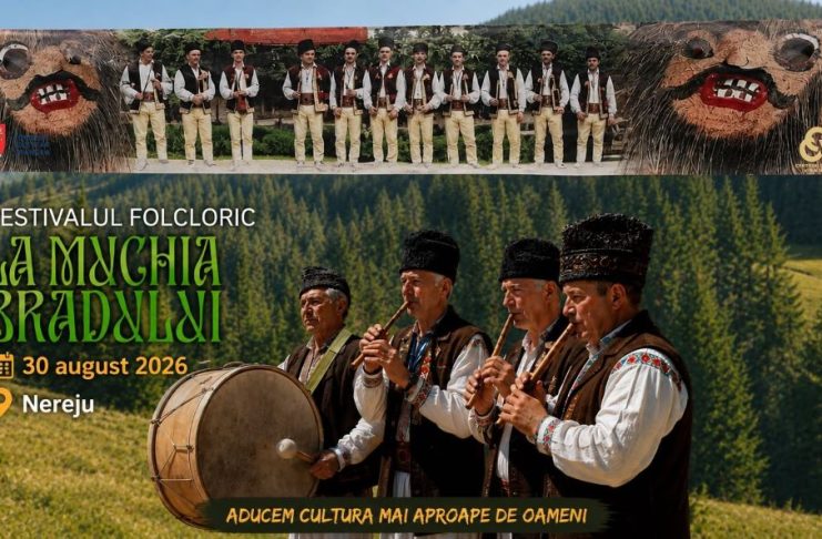 Festivalul Folcloric ”La Muchia Bradului”, în ultima duminică din august