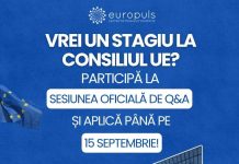 Oportunitate de stagiu la Consiliul Uniunii Europene carton stagiu