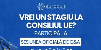 Oportunitate de stagiu la Consiliul Uniunii Europene