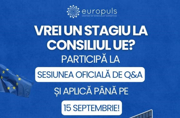 Oportunitate de stagiu la Consiliul Uniunii Europene