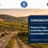 comunicat de presa Poiana Cristei