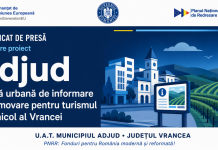 comunicat de presa finalizare proiect ADJUD