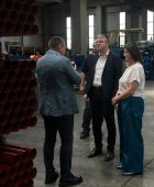 Ministrul Economiei, Irineu Darău, a vizitat două firme importante din Vrancea 2 darau metale