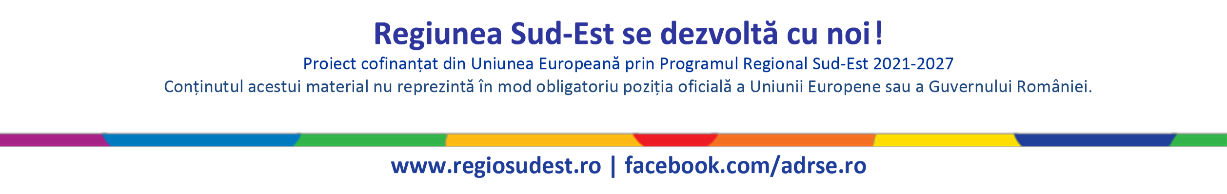 Comunicat de presă - Lansarea proiectului „CONSOLIDARE ȘI REABILITARE DISPENSAR UMAN, SAT BĂLEȘTI, COMUNA BĂLEȘTI, JUDEȚUL VRANCEA” 8 footer regio sud est