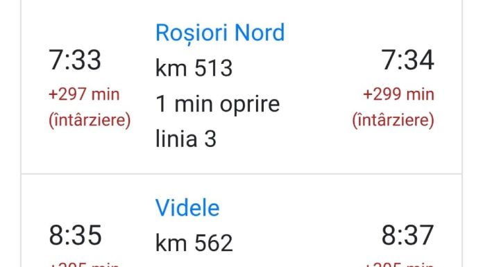 CFR Călători în 2026: când întârzierea devine normalitate, iar confortul pasagerului rămâne o promisiune / 26 de ore și 30 de minute între Oradea-București Nord-Focșani