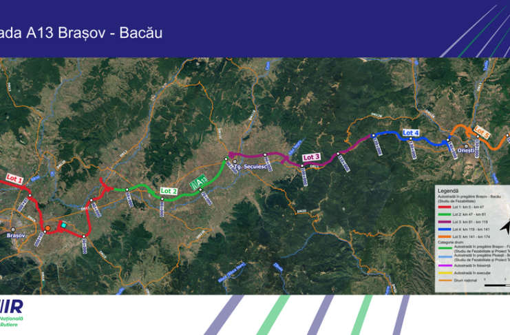 VIDEO Foraje geotehnice pe Autostrada Brașov-Bacău / A13, împărțită în 5 loturi