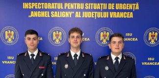 3 ofițeri, absolvenți ai Facultății de Pompieri, s-au alăturat echipei ISU Vrancea