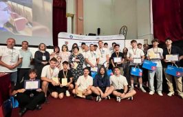 FOTO Elevi talentați, inspirați și ambițioși la InfoEducație 2026 / Echipele vrâncene, premiate de ISJ, FEN și CJV 1 premii infoeducatie 2