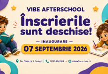 Vibe AfterSchool deschide înscrierile pentru anul școlar 2026–2027 în Golești, lângă Focșani vibe afterschool golesti