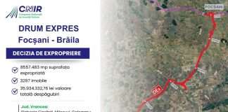 CNIR a emis decizia de expropriere pentru Drumul Expres Focșani-Brăila