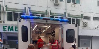 Bărbat cu arsuri grave pe corp, transportat la spital