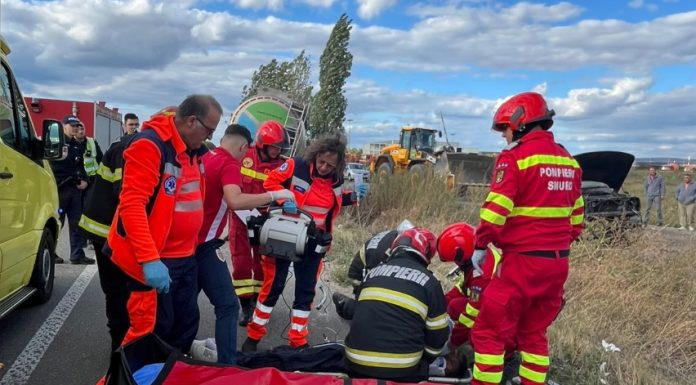 A murit șoferul implicat în accidentul de pe E85, aproape de Adjud
