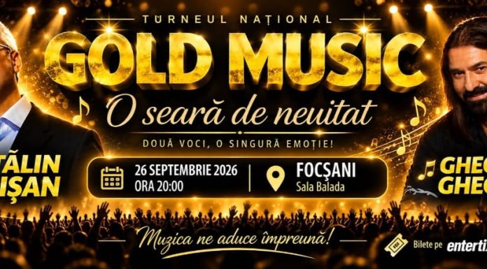 O seară de neuitat, la Focșani, cu Gheorghe Gheorghiu și Cătălin Crișan