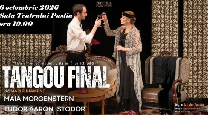 Maia Morgenstern, în spectacol alături de fiul său, la Teatrul Focșani