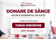 Apel pentru donare de sânge, în sprijinul unui pacient din Adjud apel sange taras